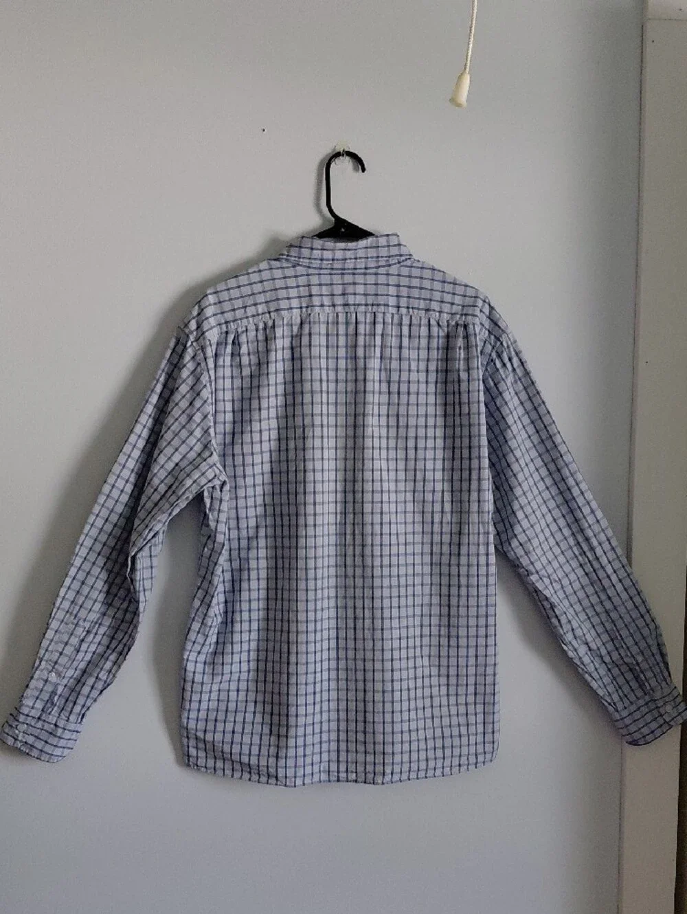 J. Crew blue check